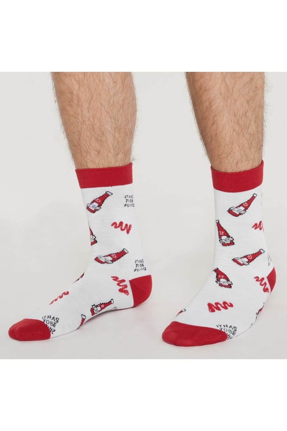 Heinz Heinz Men's Ketchup Pack Of 3 Socks - 4
