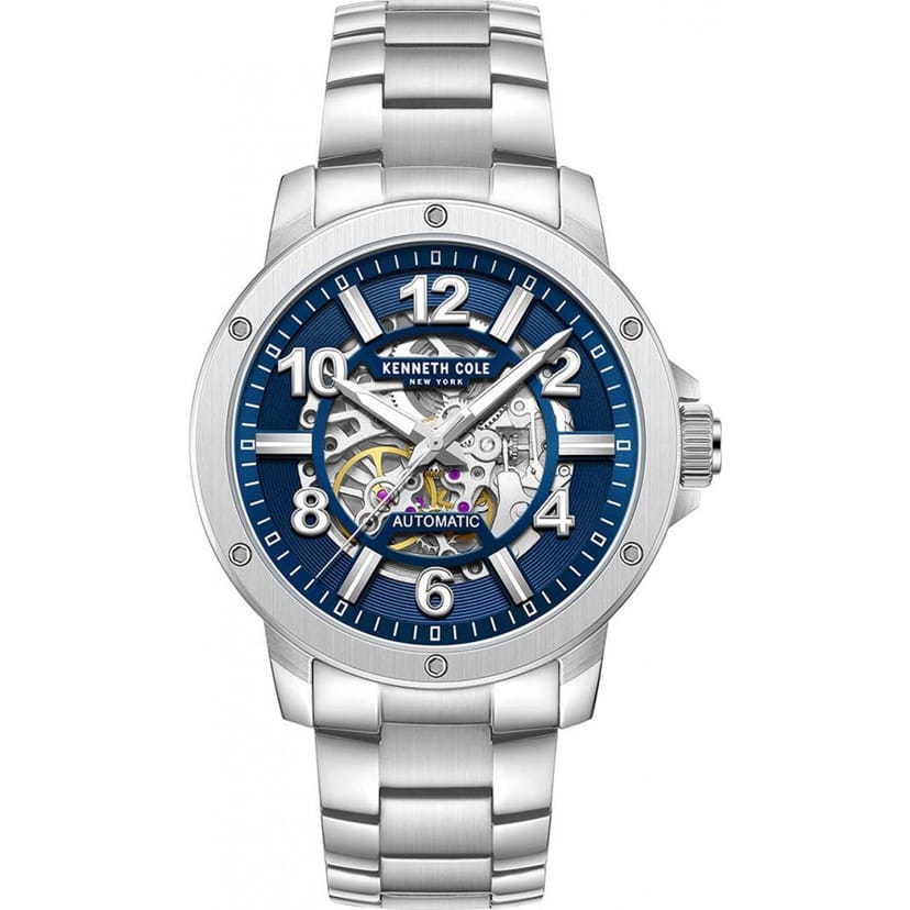 Kenneth Cole Kenneth Cole Men's KCWGY0064002 44mm Automatic Watch in Silver - 1