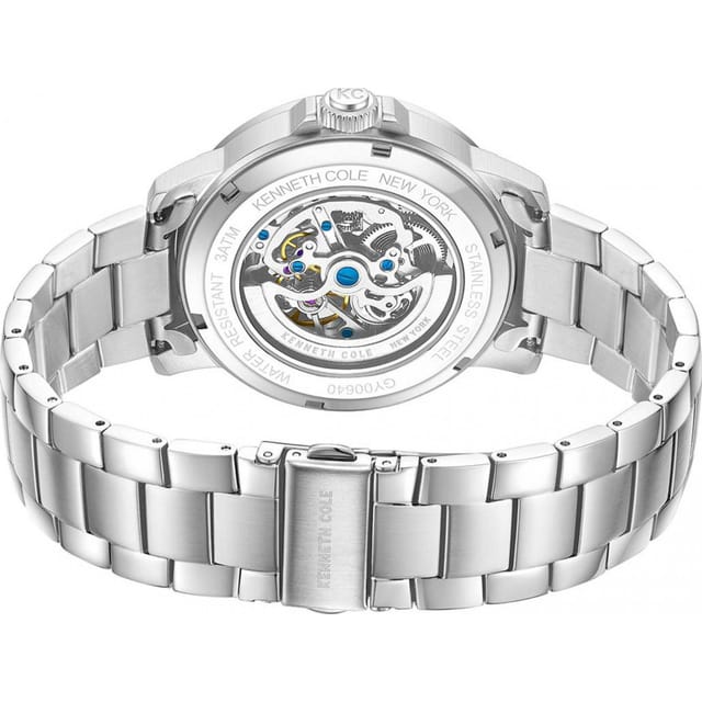 Kenneth Cole Kenneth Cole Men's KCWGY0064002 44mm Automatic Watch in Silver - 2