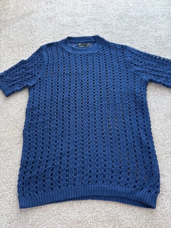 ASOS Design Blue Knitted jumper