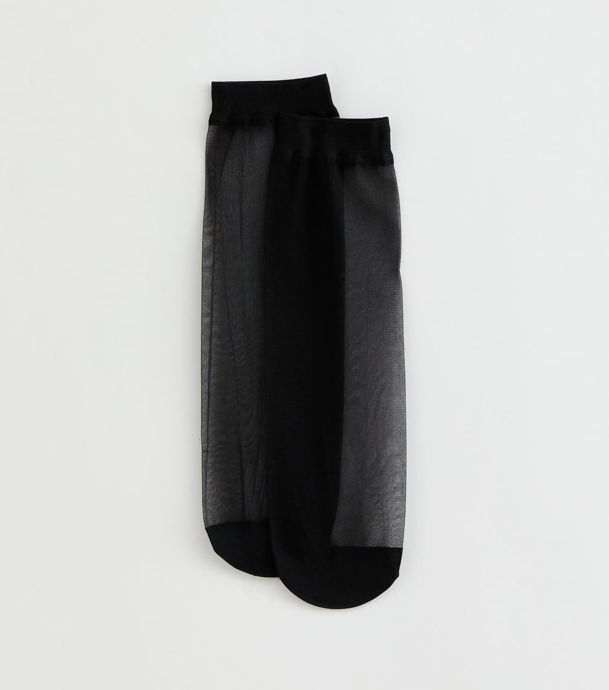 New Look Black Sheer Ankle Socks New Look