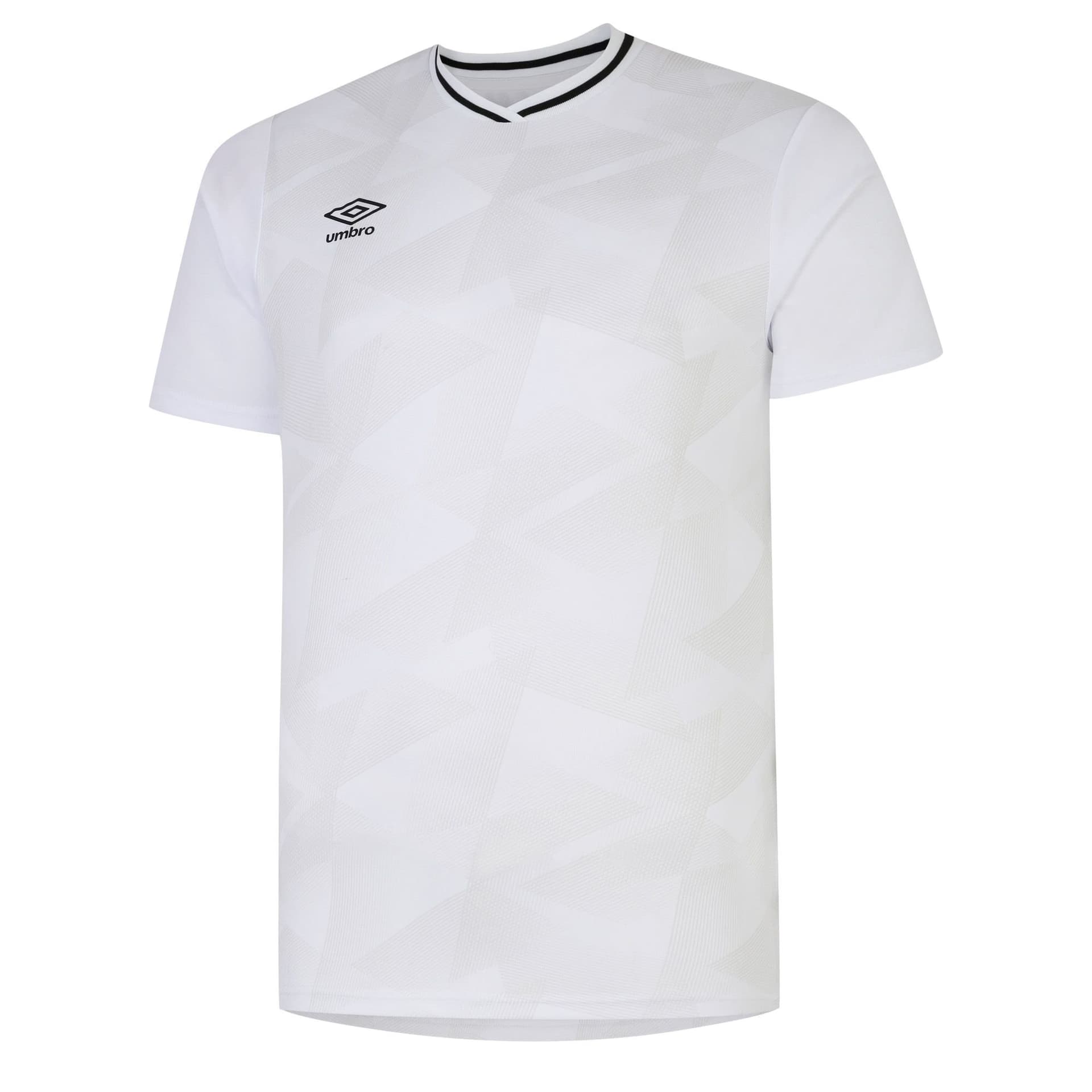 Umbro Umbro Men's Triassic Logo Short-Sleeved Jersey in Off-White