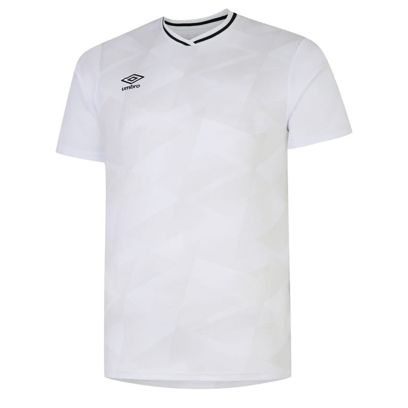 Umbro Umbro Men's Triassic Logo Short-Sleeved Jersey in Off-White - 1