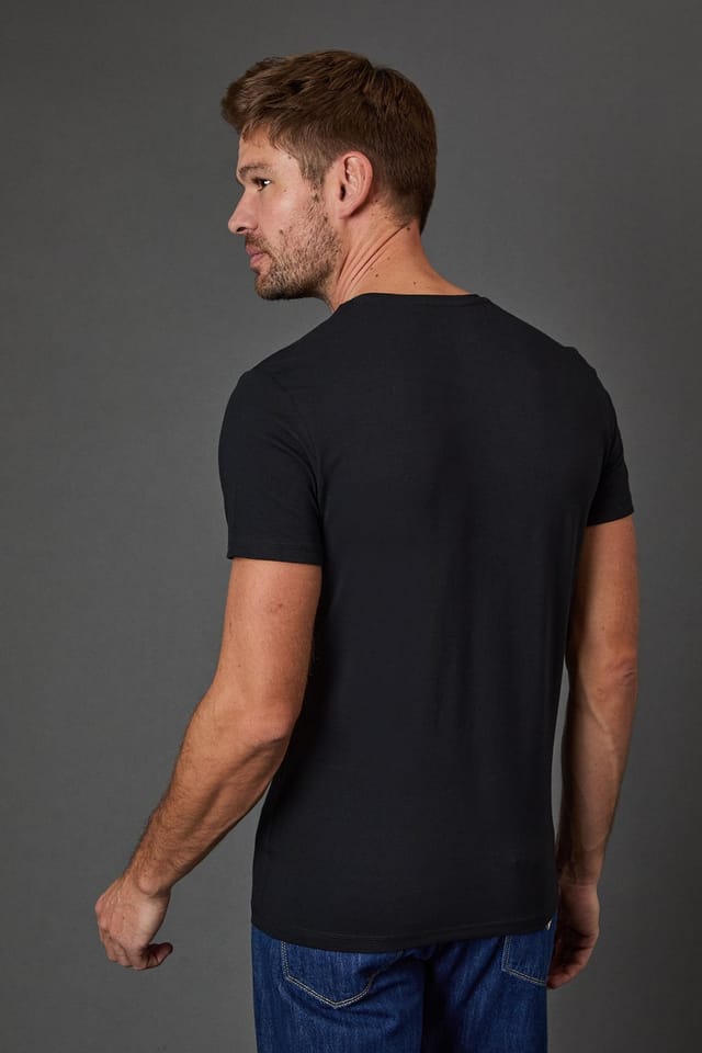 Guess Guess Men's Caleb 2 Pack T-Shirts Black - 3