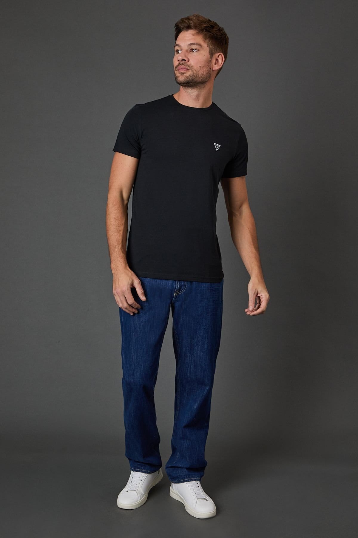 Guess Guess Men's Caleb 2 Pack T-Shirts Black - 4