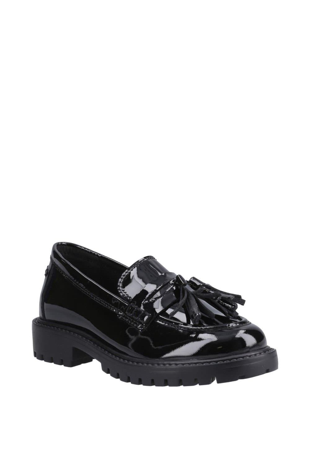 Hush Puppies Hush Puppies Women's Abigail Patent Senior Shoe in Black