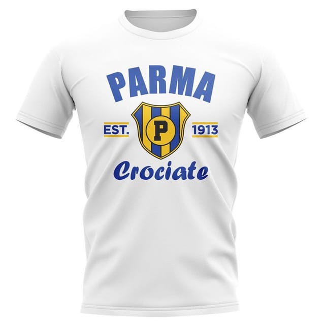 Parma Parma Men's Personalised Established Football T-Shirt in White - 2