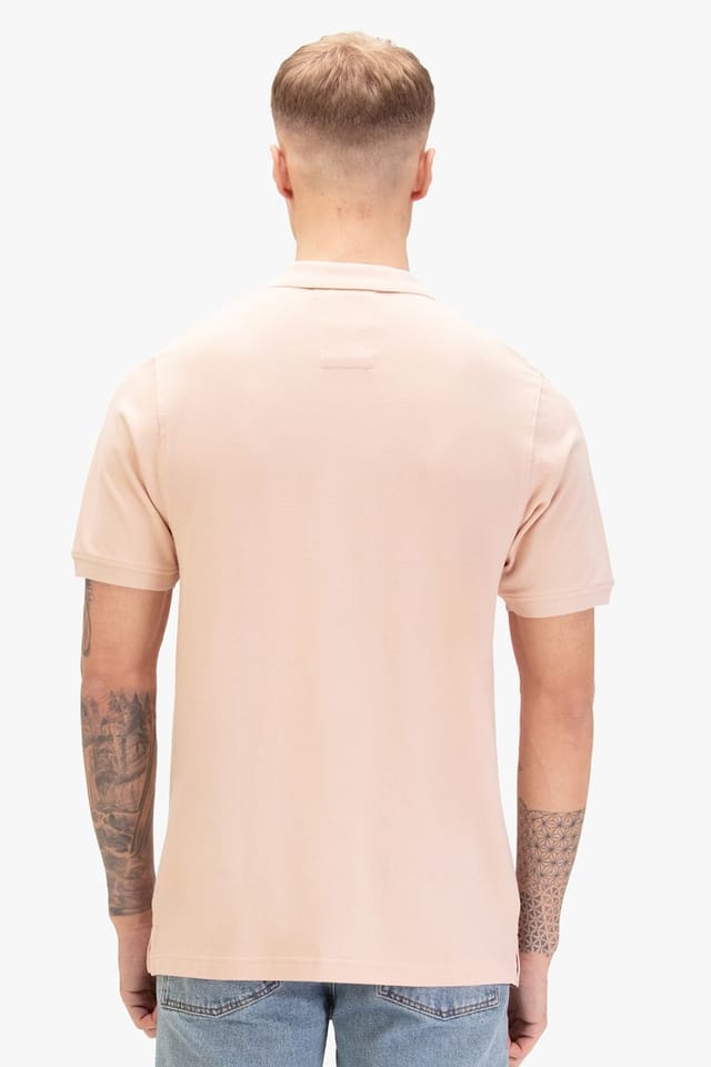Luke 1977 Luke 1977 Men's New Mead 1000 Polo in Pale Pink - 2