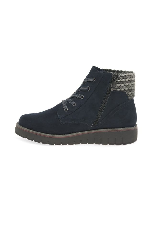 marco tozzi Marco Tozzi Women's 'Dallas' Ankle Boots in Dark Navy - 2