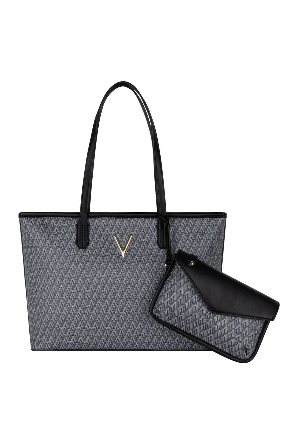 Valentino Bags Valentino Bags Women's Valentino Queen V Logo Shopper Nero - Multi in Black - 2