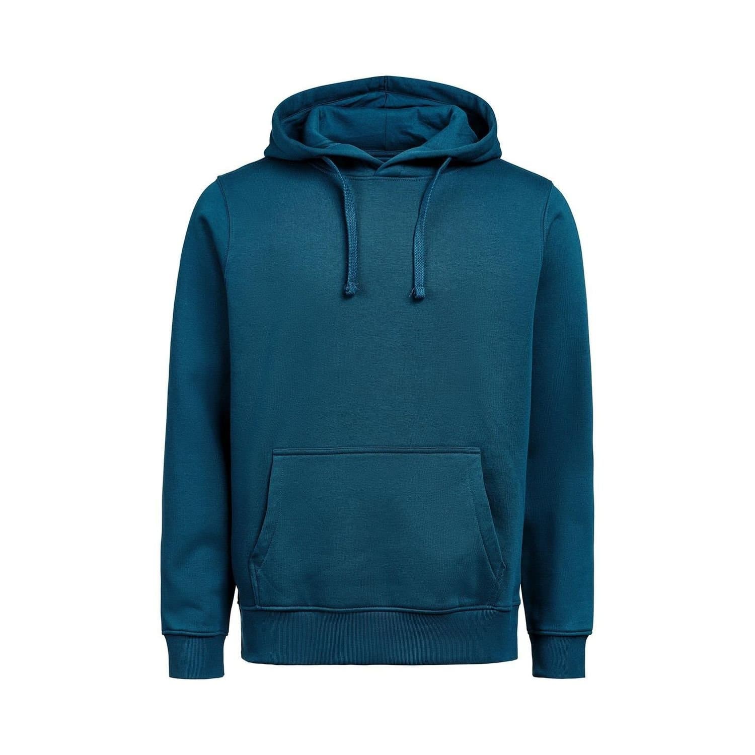 Untagged Movement Untagged Movement Men's Cotton Blend Regular Hoodie in Dark Indigo