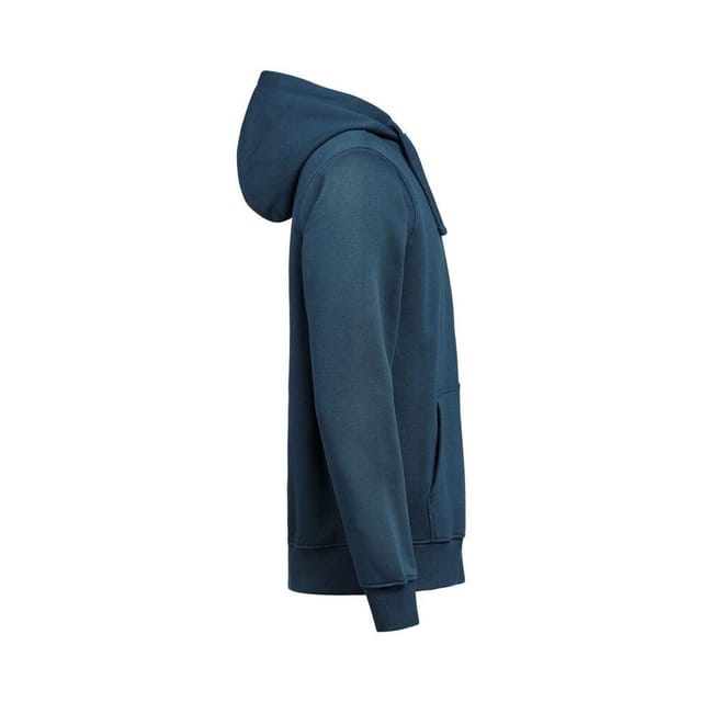 Untagged Movement Untagged Movement Men's Cotton Blend Regular Hoodie in Dark Indigo - 3