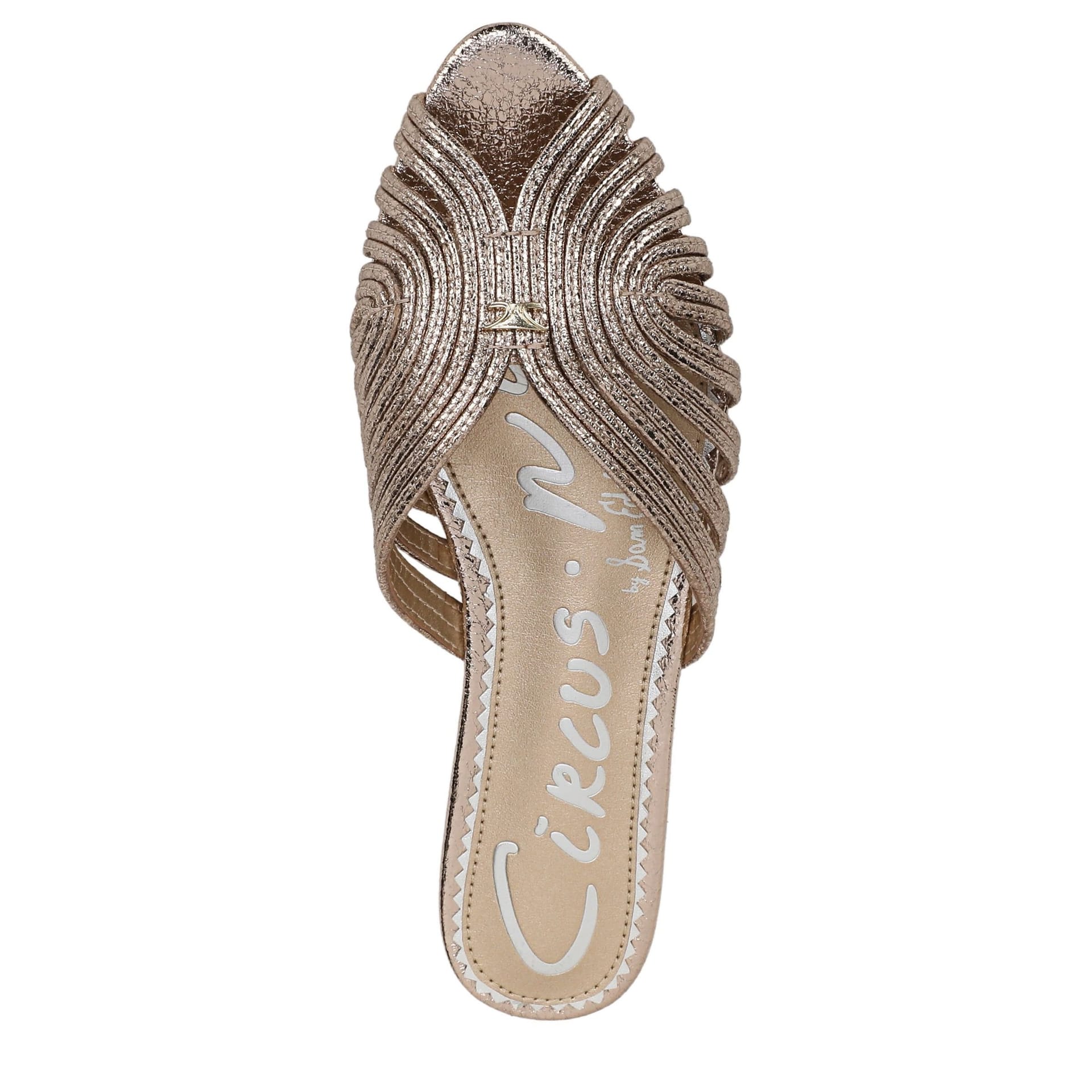 Sam Edelman Sam Edelman Women's Circus NY Kathleen Slide Sandals in Rose Gold - 4