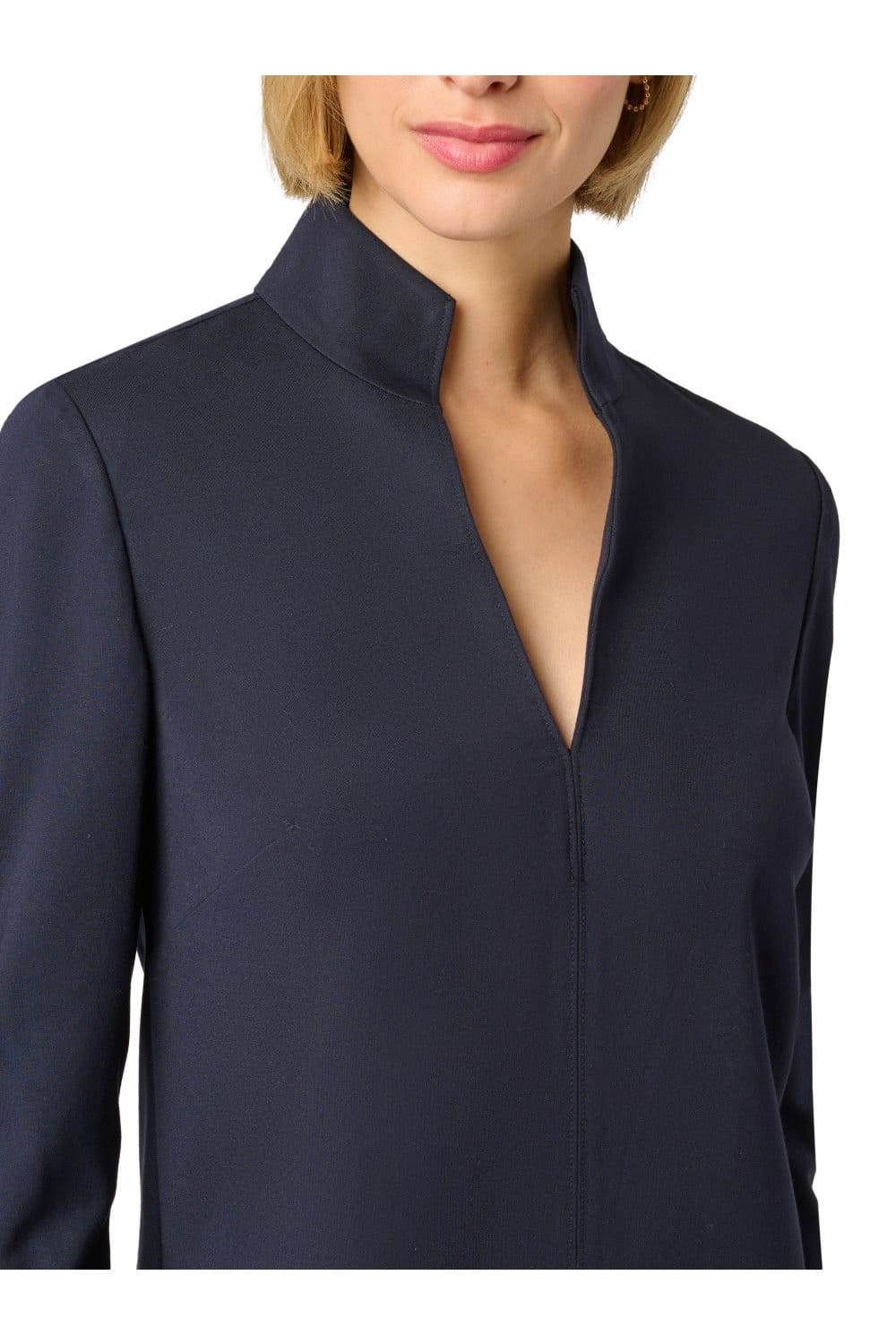 Adrianna Papell Adrianna Papell Women's Ponte Shift Dress in Navy - 4
