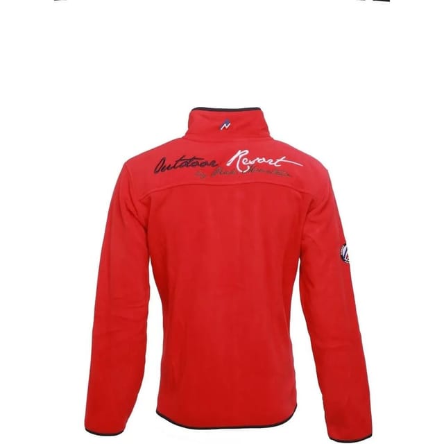 Peak Mountain Peak Mountain Men's Fleece Jacket Conac in Red - 3