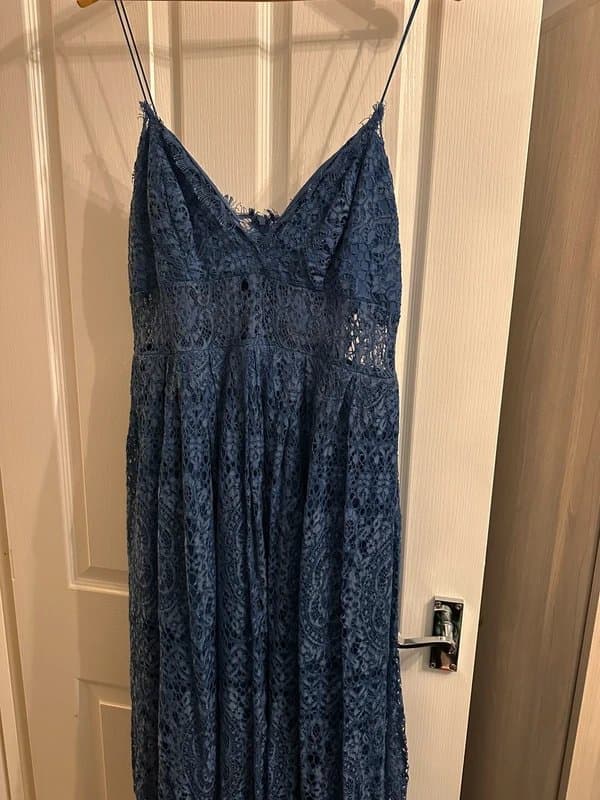 ASOS ASOS Blue Lace Dress