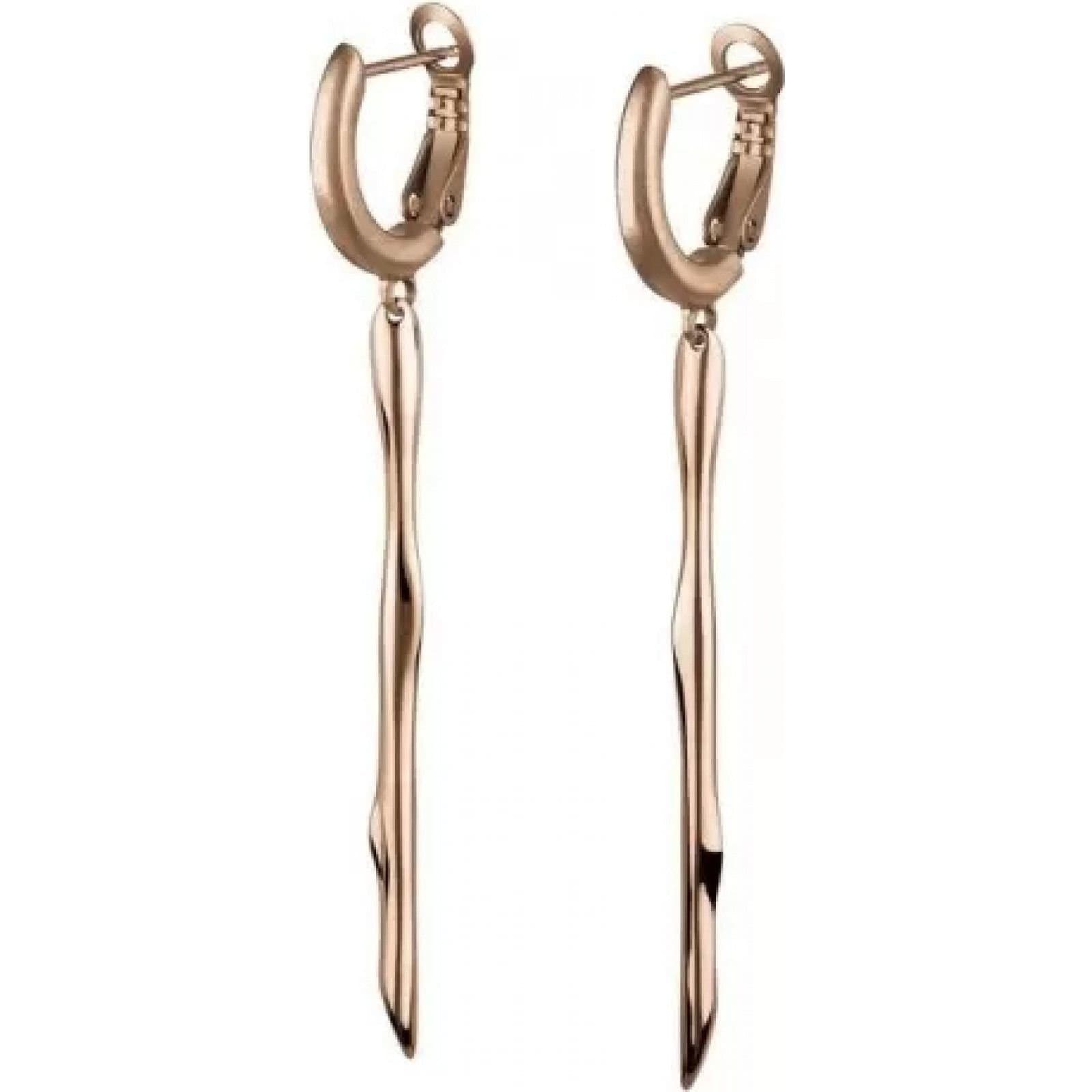 Breil Breil Women's TJ2756 Rockers Pair Of Earrings in Rose Gold
