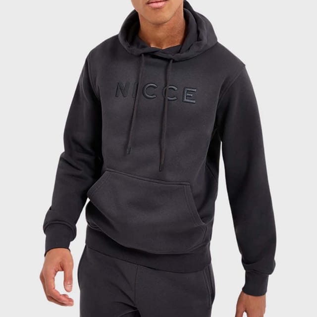 Nicce Nicce Men's Mercury Coal Hoodie in Black - 2
