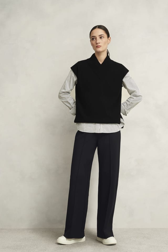 Hobbs London Hobbs London Women's Prim Trouser in Black - 3