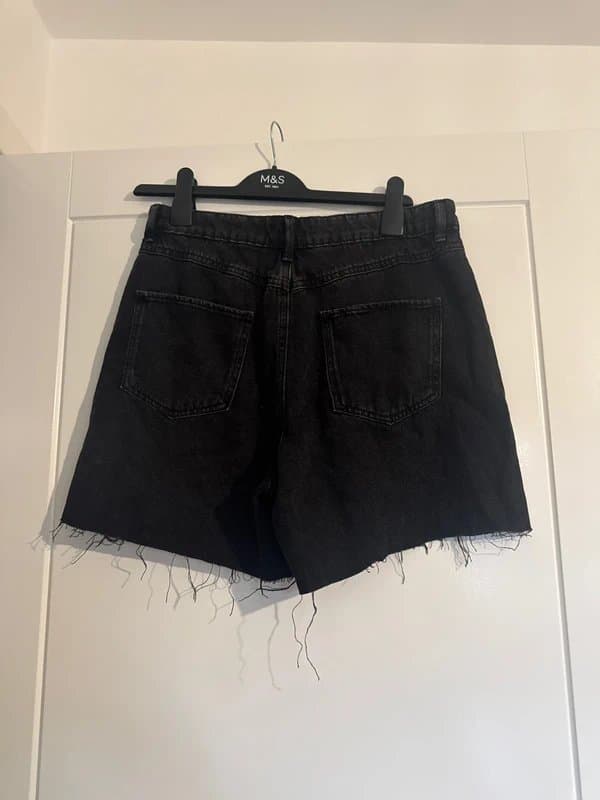 ASOS Asos black denim shorts