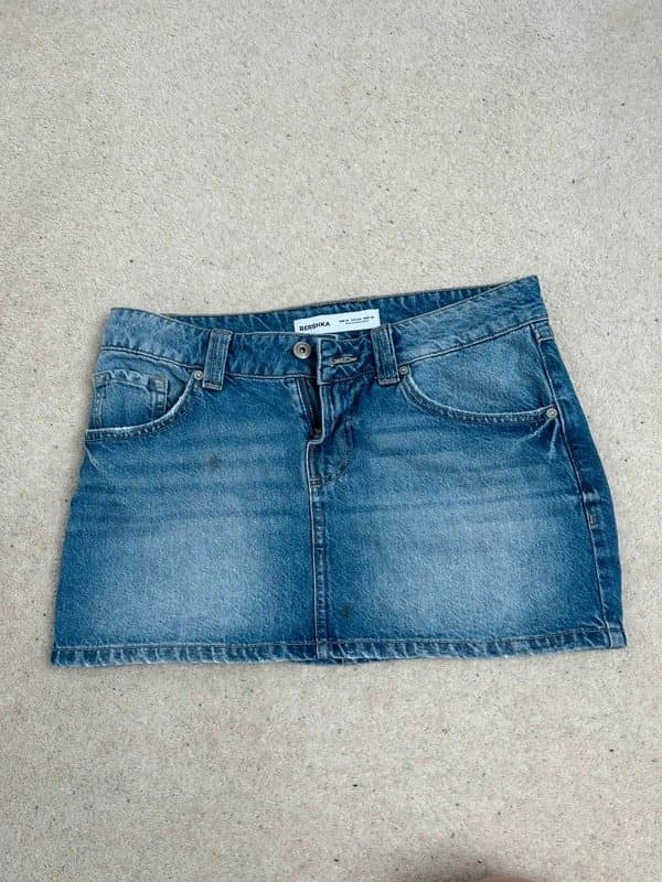 Bershka Denim skirt