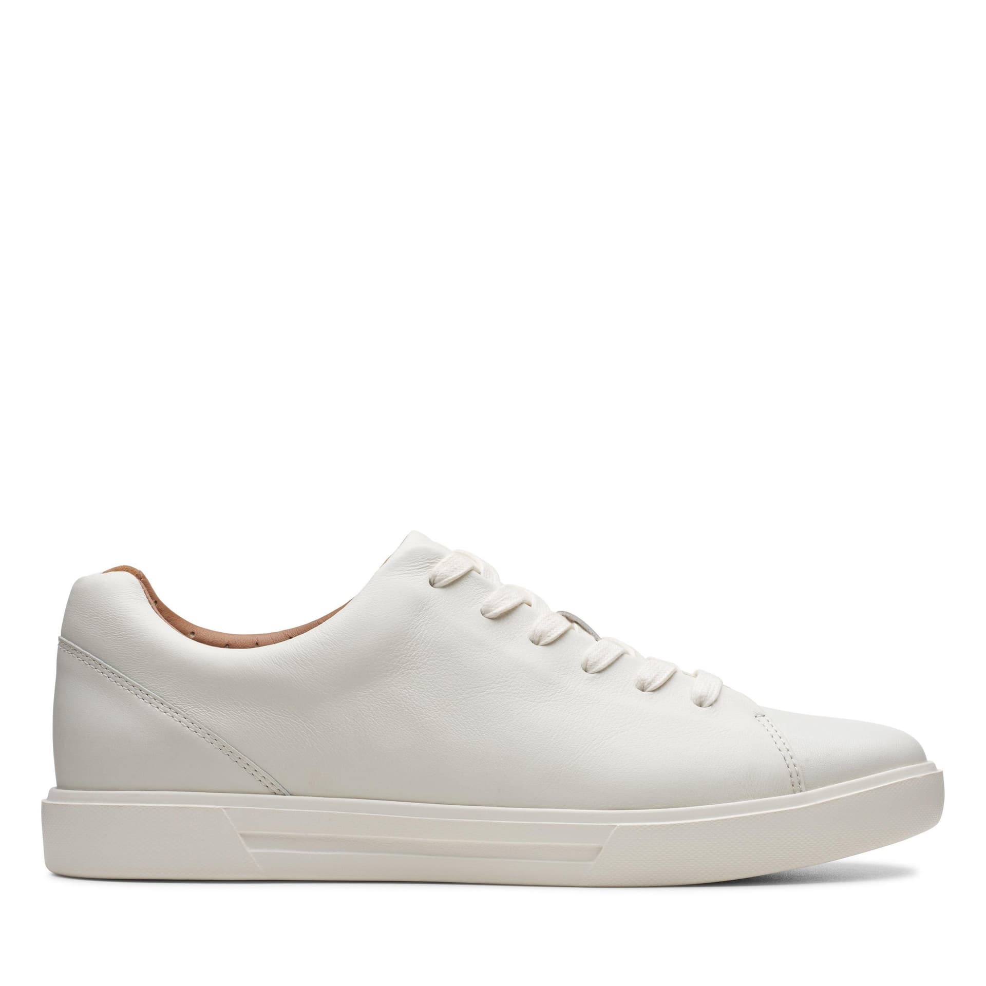 Clarks Clarks Men's Un Costa Lace White Leather Trainers