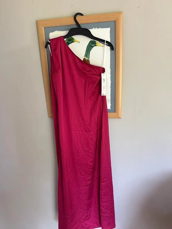 ASOS Pink satin dress