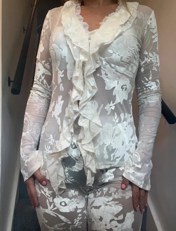 Noughts and Kisses Noughts and kisses sheer co ord set