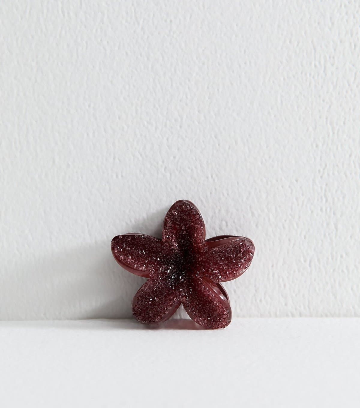 New Look Brown Gem Embellished Tropical Flower Hair Claw Clip New Look