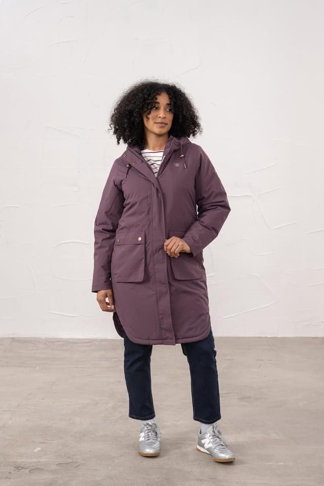 Lighthouse Clothing Lighthouse Clothing Women's Imogen Coat in Purple - 2