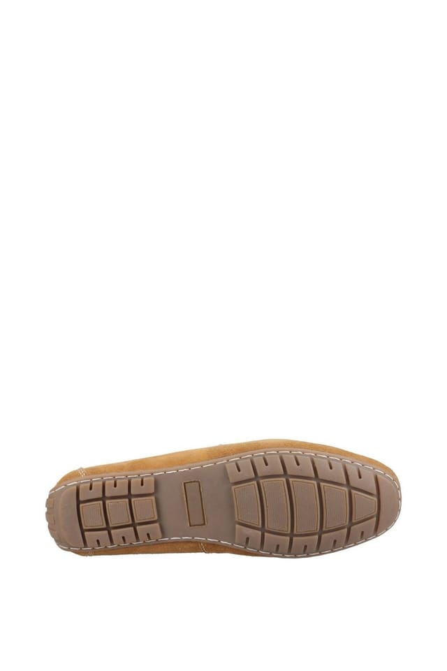 Hush Puppies Hush Puppies Men's Ralph Suede Shoe in Tan - 3