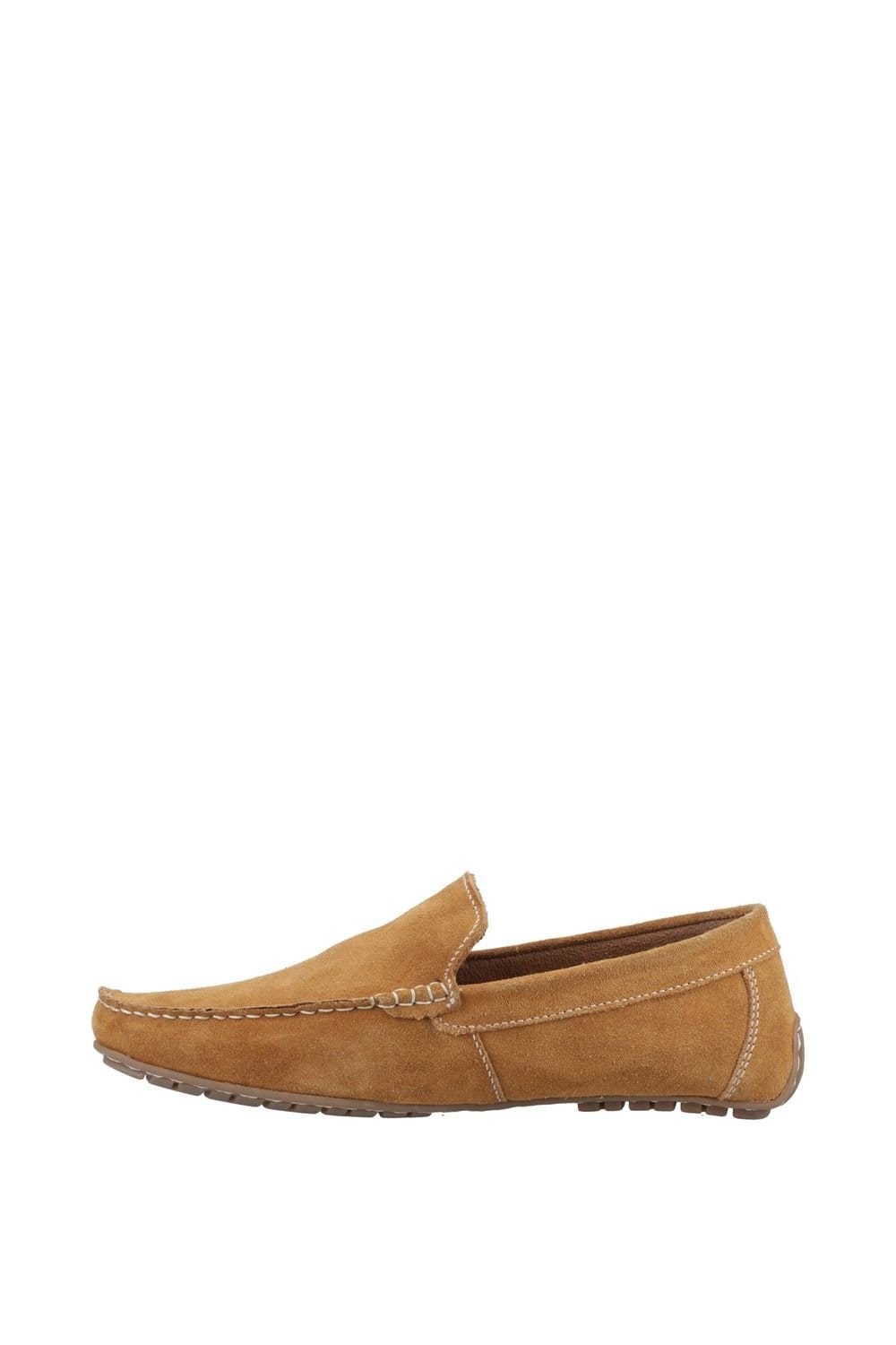 Hush Puppies Hush Puppies Men's Ralph Suede Shoe in Tan - 4