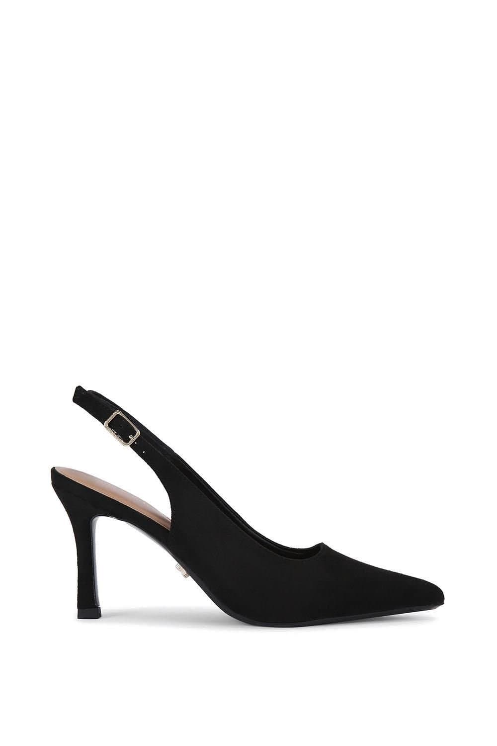 Carvela Carvela Women's 'Corletta Sling Court' Fabric Heels in Black