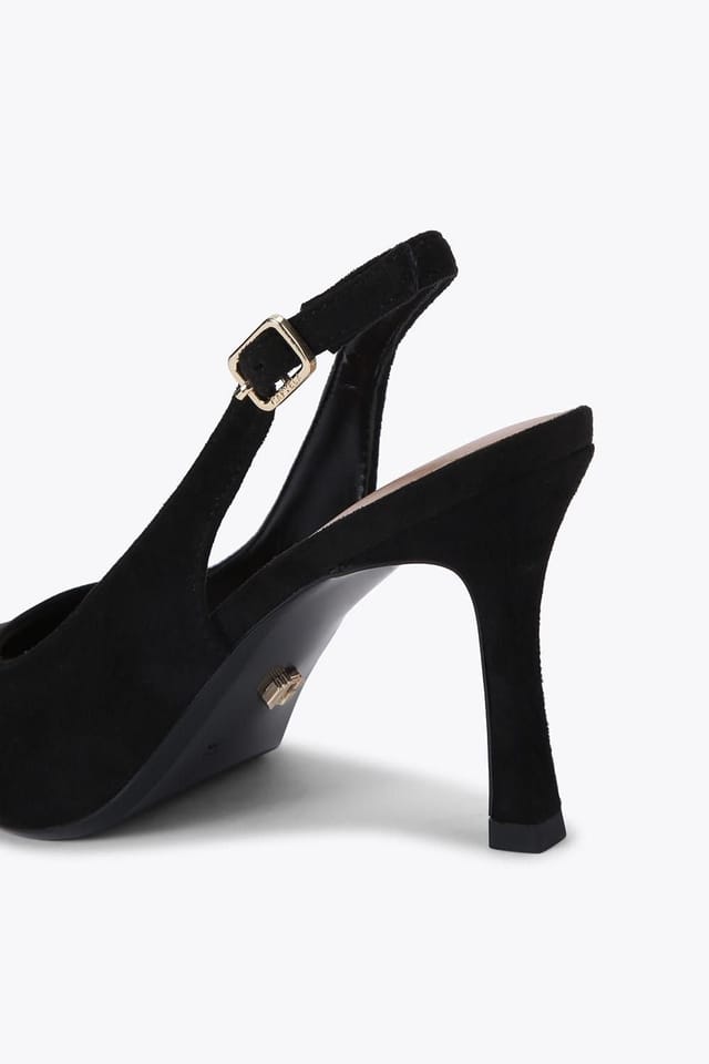 Carvela Carvela Women's 'Corletta Sling Court' Fabric Heels in Black - 3