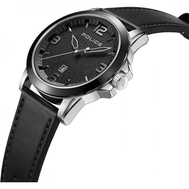 Police Police Men's PEWJB2194540 Cliff 47mm Quartz Watch in Black - 3