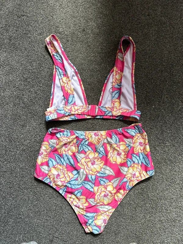 ASOS ASOS floral two piece bikini set