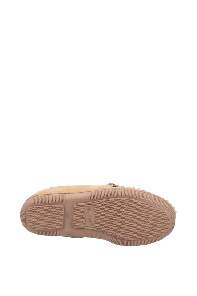 Hush Puppies Hush Puppies Men's 'Ace' Suede Classic Slippers in Tan - 3