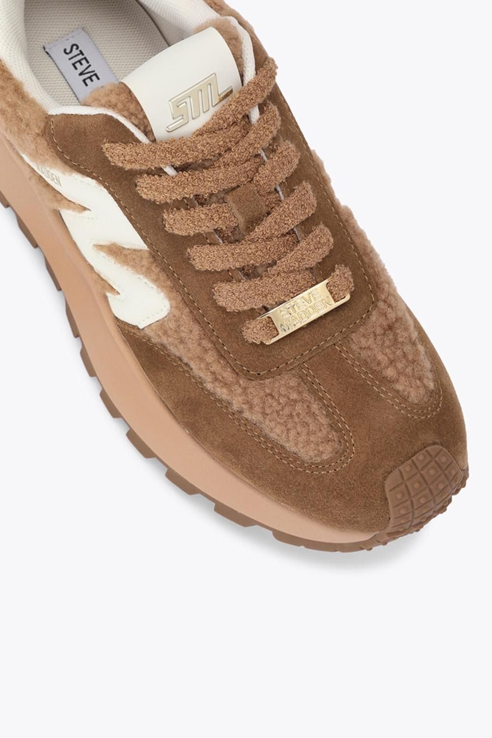 Steve Madden STEVE MADDEN Women's 'Supercampo Brown' Trainers in Brown - 4