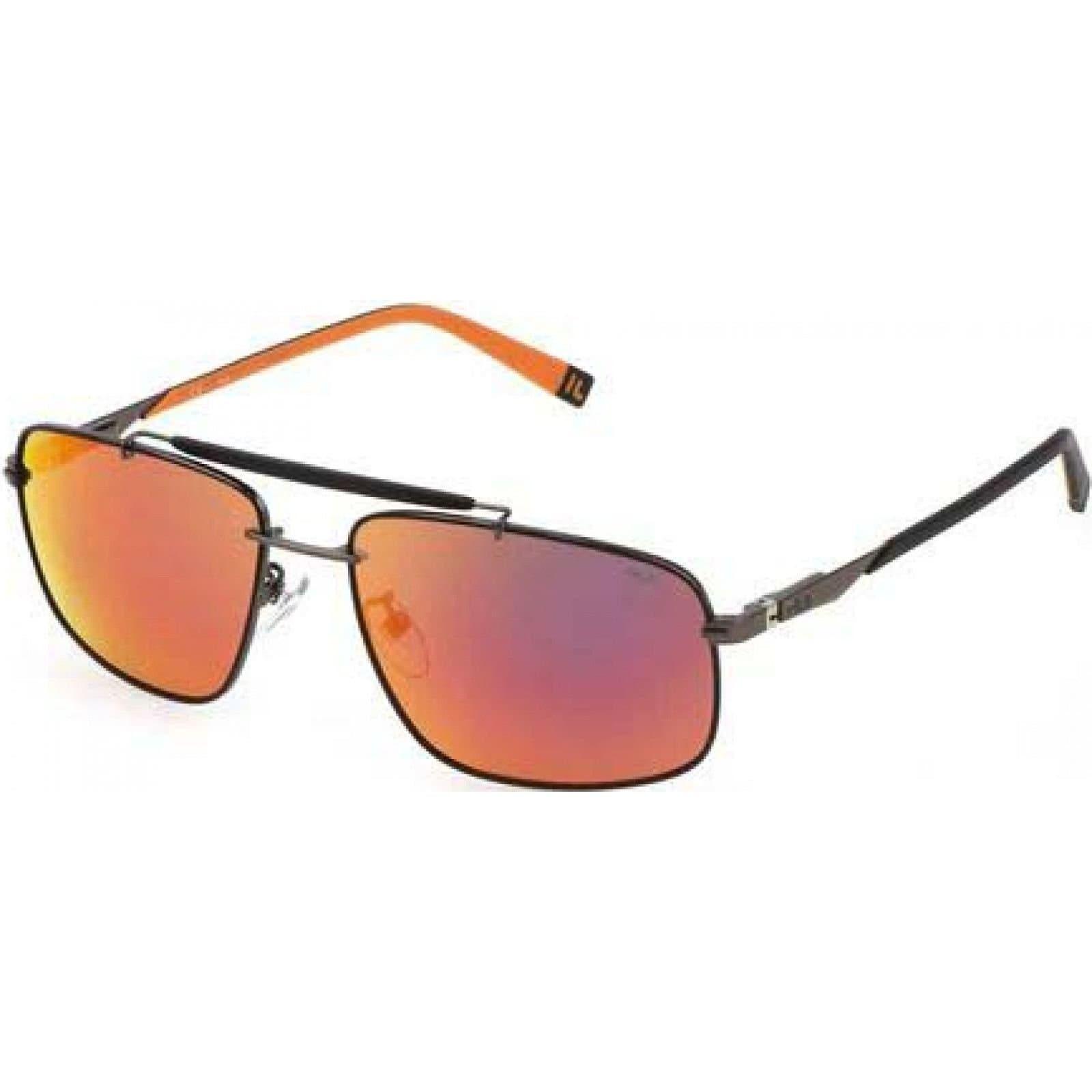 FILA FILA Men's SFI210V60K56R Square/Rectangle Sunglasses in Black