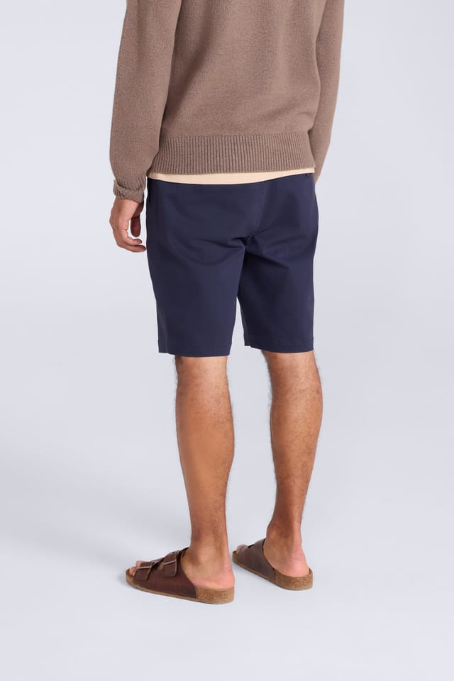 Animal Animal Men's 'Westbay' Lightweight Breathable Stretchy Soft Cotton Chino Shorts in Navy - 3