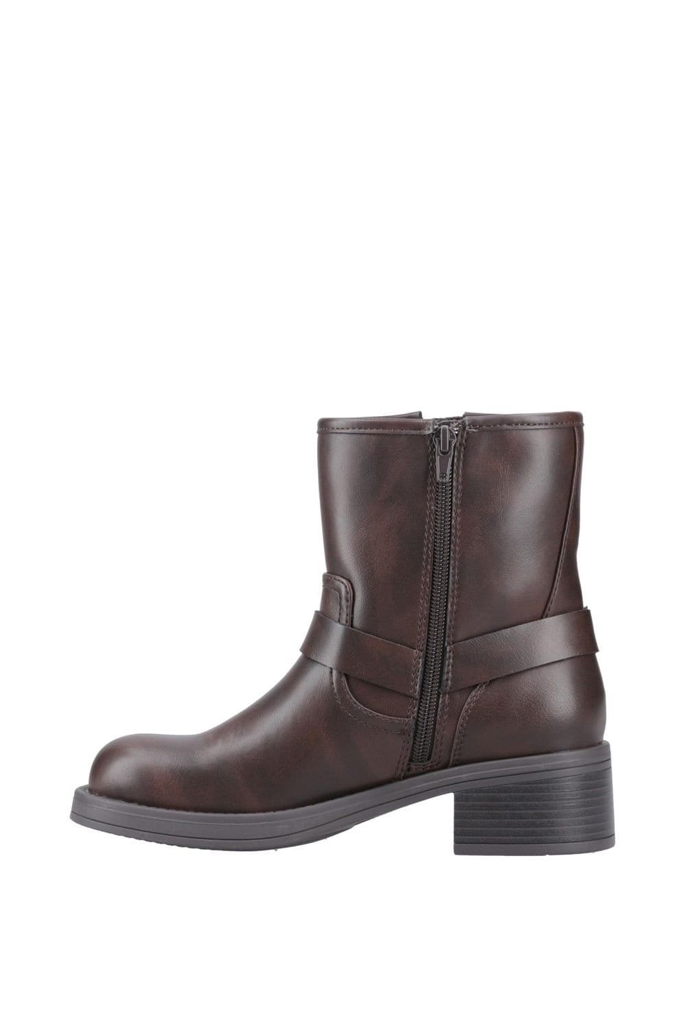 Rocket Dog Rocket Dog Women's Nino Biker Boots in Brown - 4