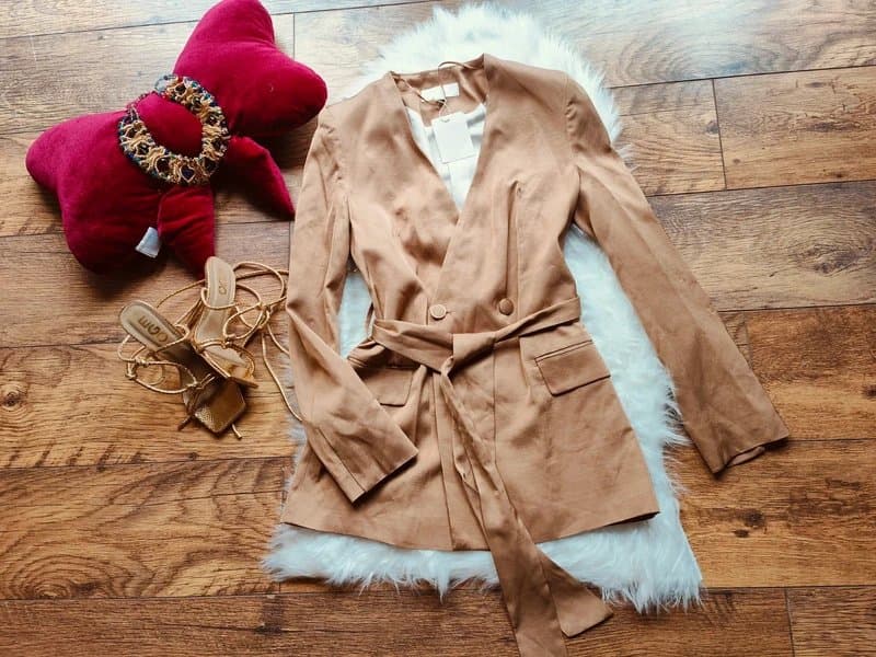Zara ZARA S Zara Belted blazer
