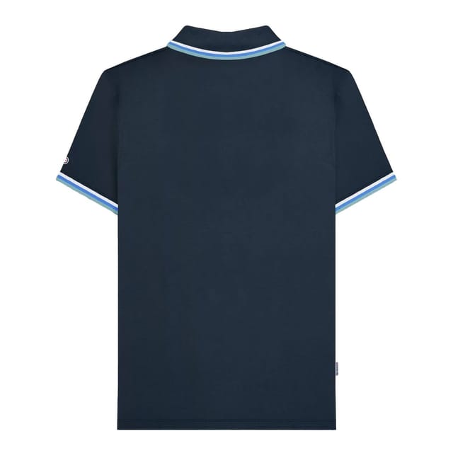 Lambretta Lambretta Men's SS25 Triple Tipped Big & Tall Polo Shirt in Navy - 2