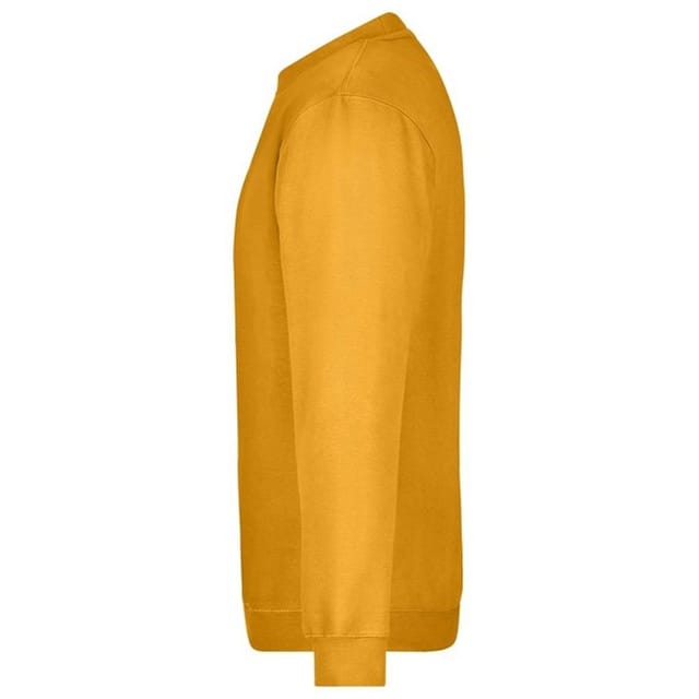 James and Nicholson James and Nicholson Men's Heavy Sweatshirt in Mustard - 3