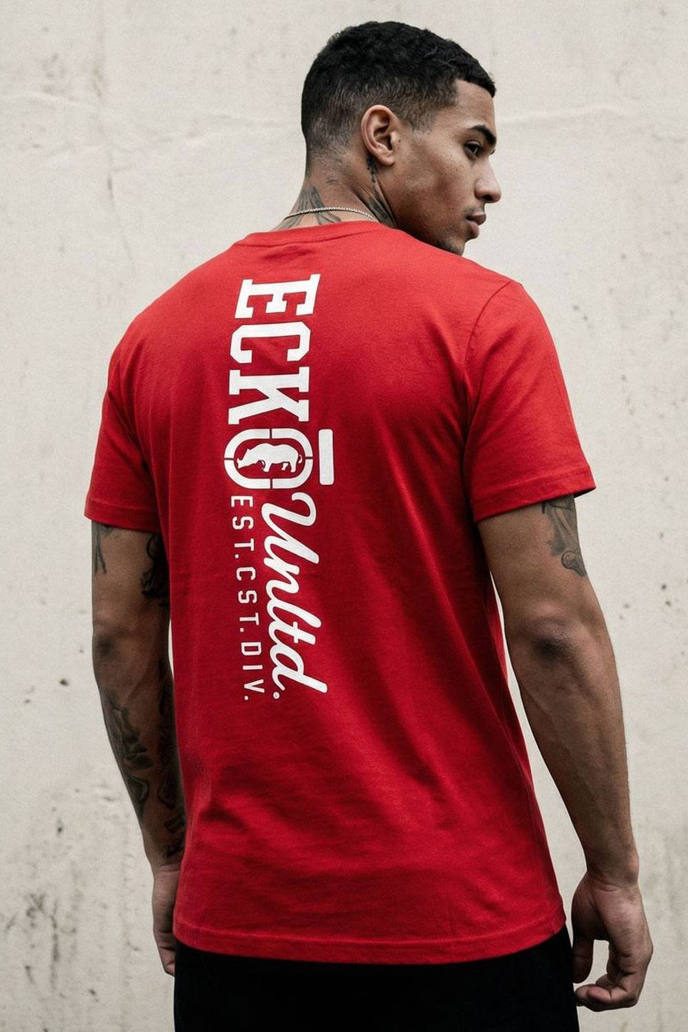 Ecko Untld. Ecko Untld. Men's Branded T-Shirt in Red - 3