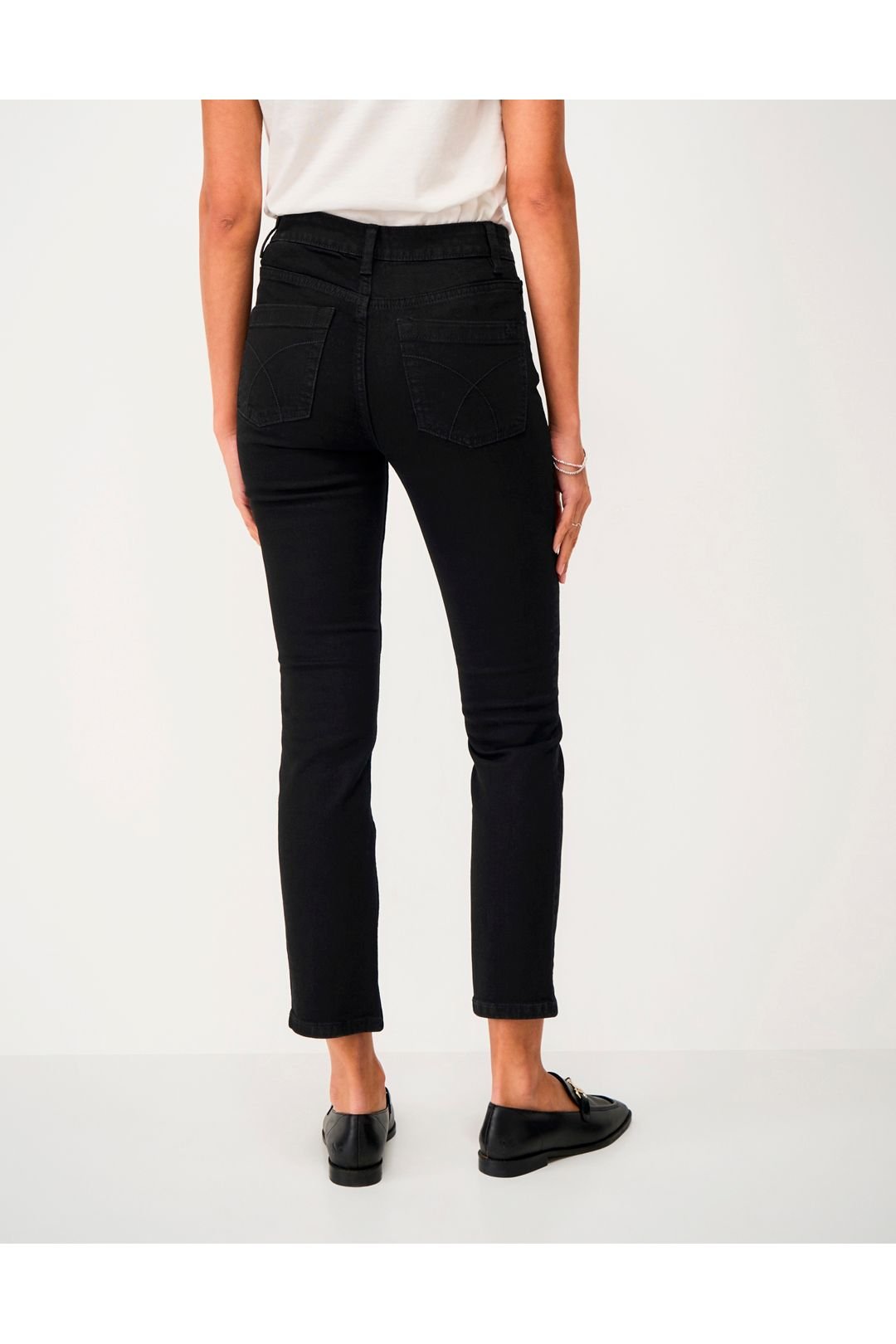 Crew Clothing Crew Clothing Women's Straight Leg Jean Black - 3