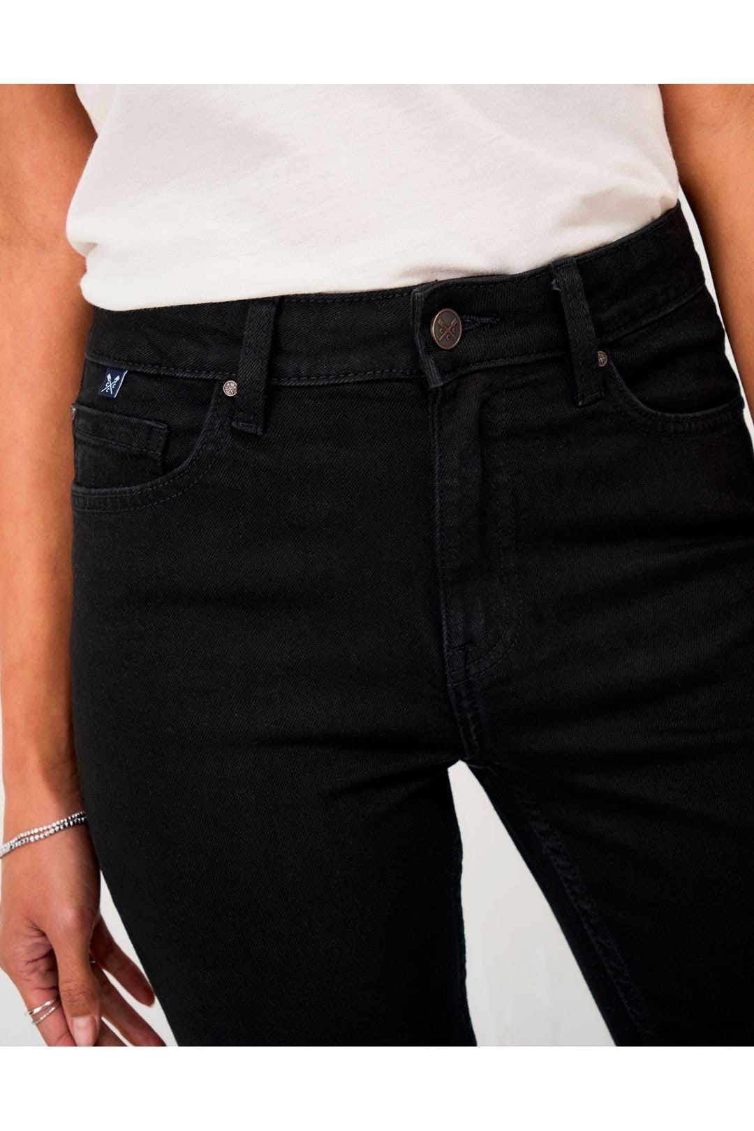 Crew Clothing Crew Clothing Women's Straight Leg Jean Black - 4