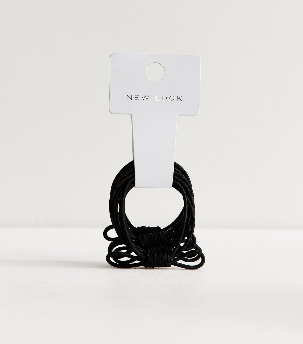 New Look Black Pack of 5 Bow Pony Hair Bands New Look