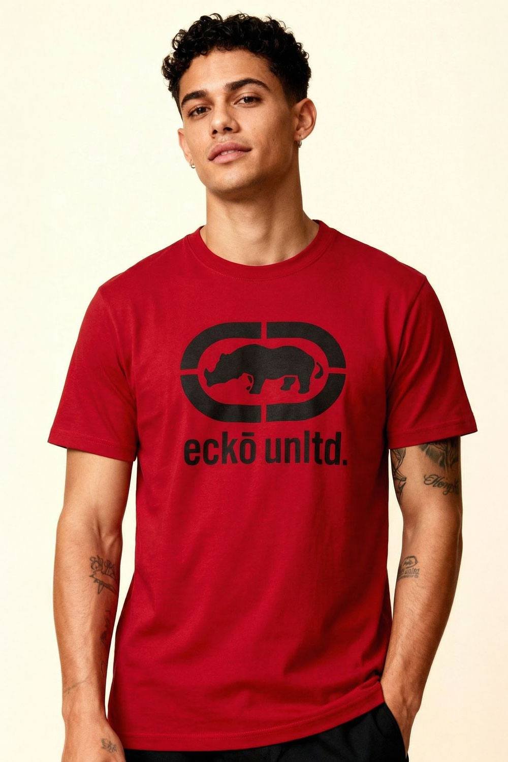 Ecko Untld. Ecko Untld. Men's Epic Logo T-Shirt in Red - 3