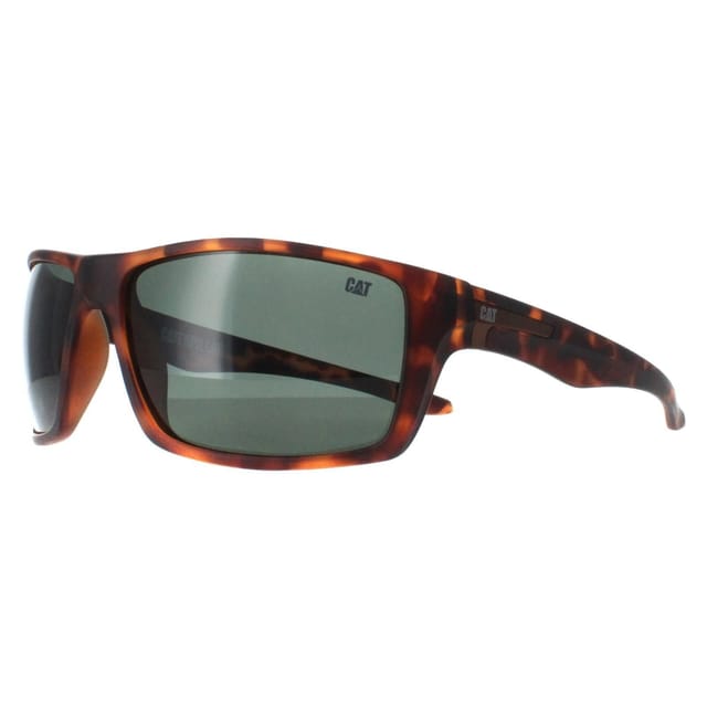Caterpillar Caterpillar Men's Wrap Tortoise Green Polarized CTS-BLOCK in Brown - 2
